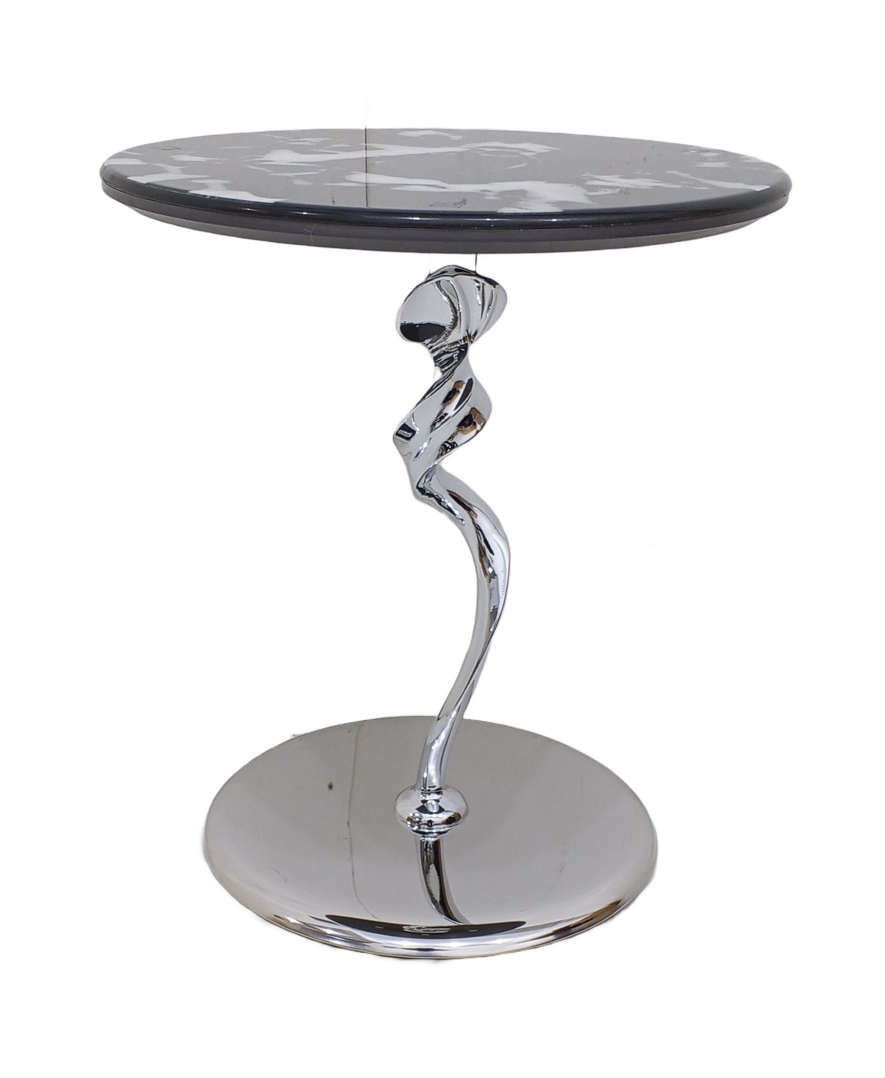 Linea Side Table - 1033 Silver (Available on Easy Installments)