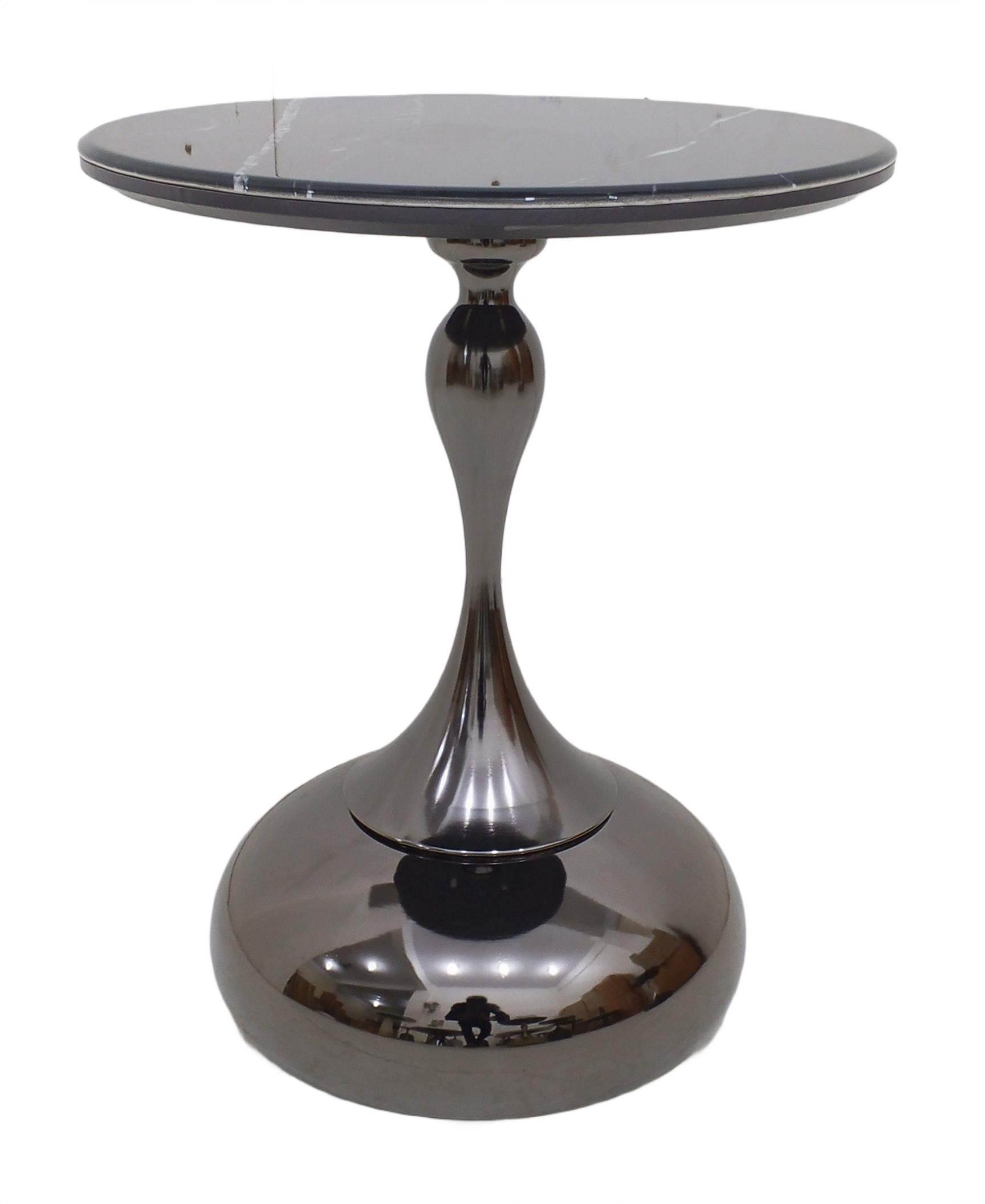 Rook Side Table - 1036 Dark Black (Available on Easy Installments)