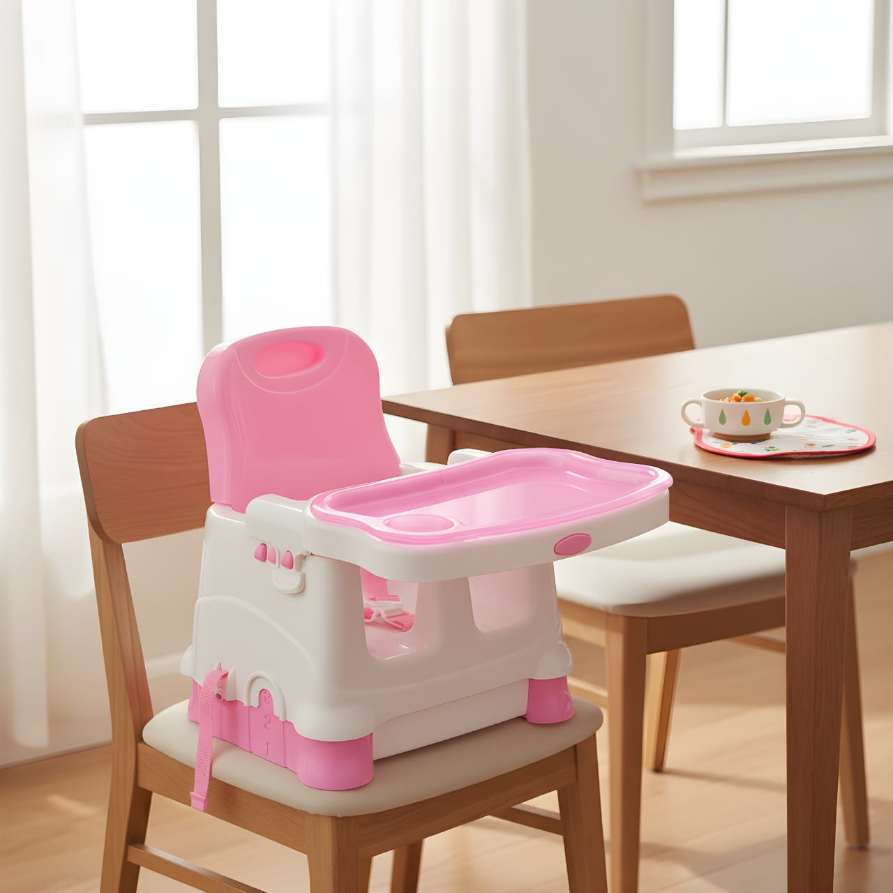 Infant Baby Health Care Booster Seat Dinning Chair Fordable For Toddler
