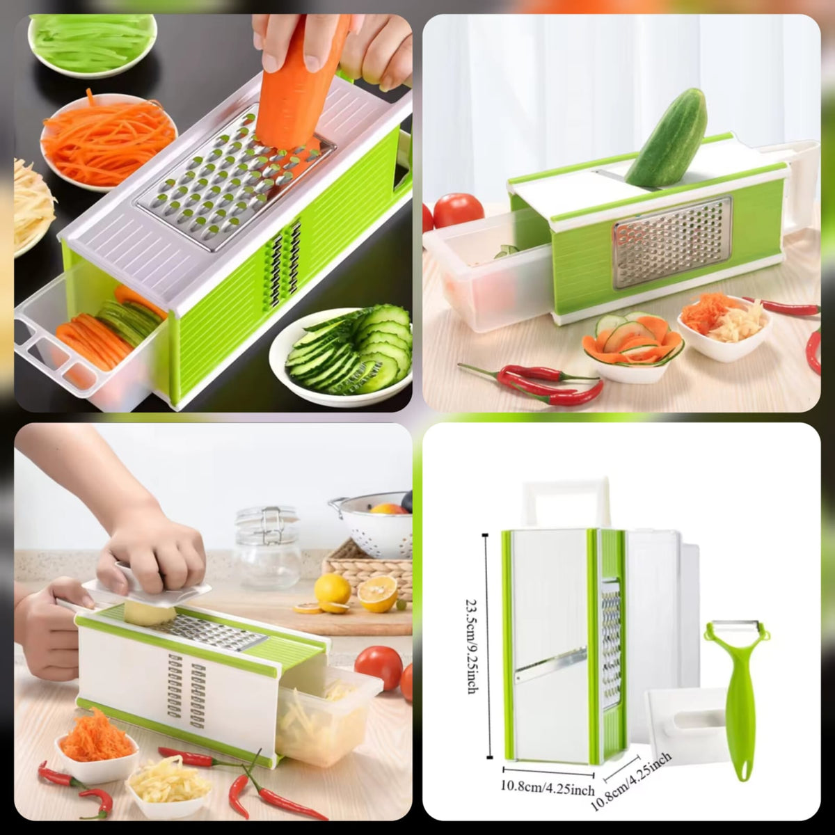 Multi-functional Vegatable Sclicer & Grator
