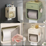 Wall Mounted Tissue Holder & Drawer