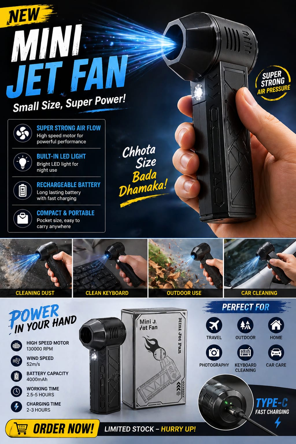 Red Jet Fan Mini Jet Fan – Surmawala Website