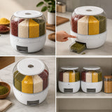 360° ROTATING RICE BARREL