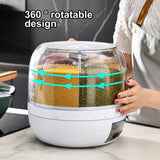 360° ROTATING RICE BARREL