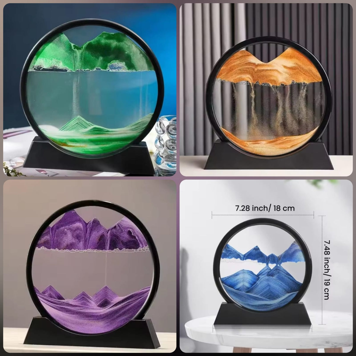 3D Moving Sandscapes Stand