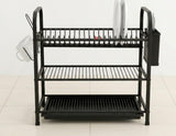 3 Tier Dish Drying Rack | Stainless Steel Kitchen Organizer Stand