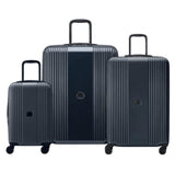Delsey Paris Ophelie Premium Luggage Set of 3 – Travel Suitcase Set
