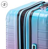 iFLY Spectre Versus Clear Premium Luggage Set of 3 – 10 Years Warranty