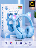 P47 Cat Ear Wireless RGB Headphones – Premium Sound | Bluetooth | RGB Lights