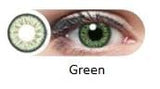 Luxurious Party Wear Plano Contact Lenses (Artificial)–  Green Colors Available