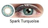 Luxurious Party Wear Plano Contact Lenses (Artificial)–  Spark turquoise Colors Available