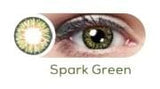 Luxurious Party Wear Plano Contact Lenses (Artificial)– Spark Green Colors Available