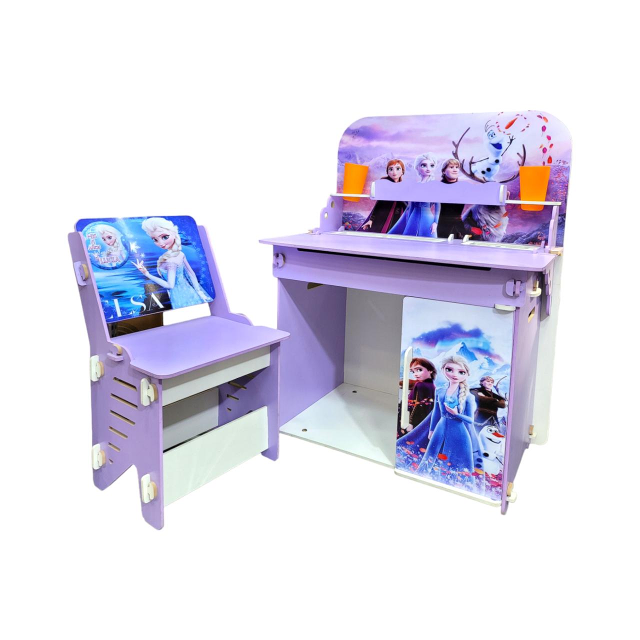 Kids Wooden Study Table & Chair Set