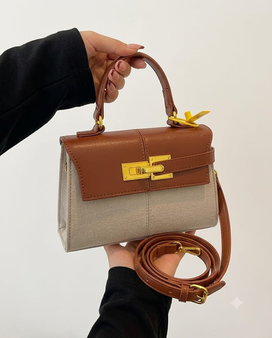 BRANDED CROSSBODY BAG - COLOR 4