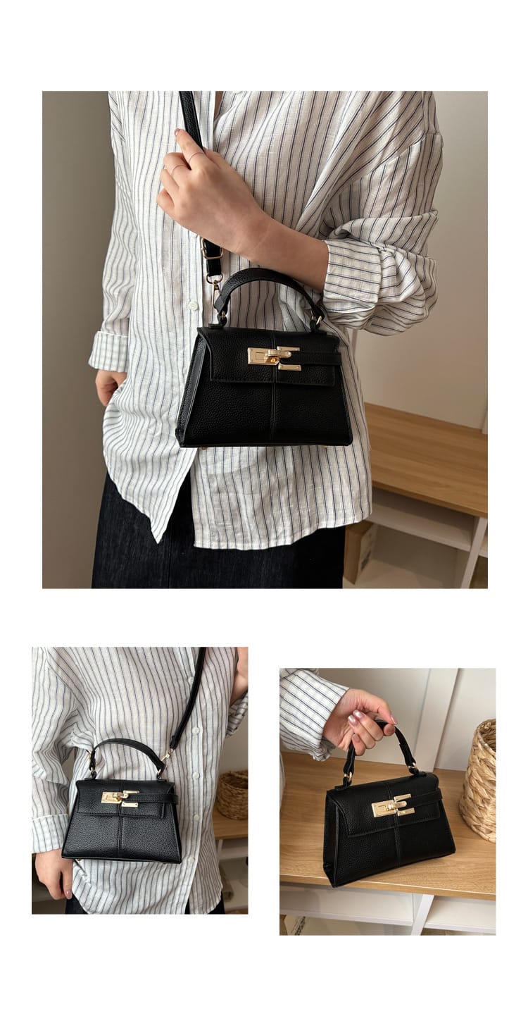 BRANDED CROSSBODY BAG - COLOR 1
