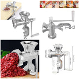 Hand-cranked Meat Grinder and Vegetable Chopper
