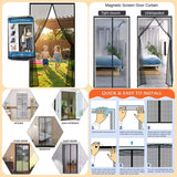Door Megnetic Net Curtain