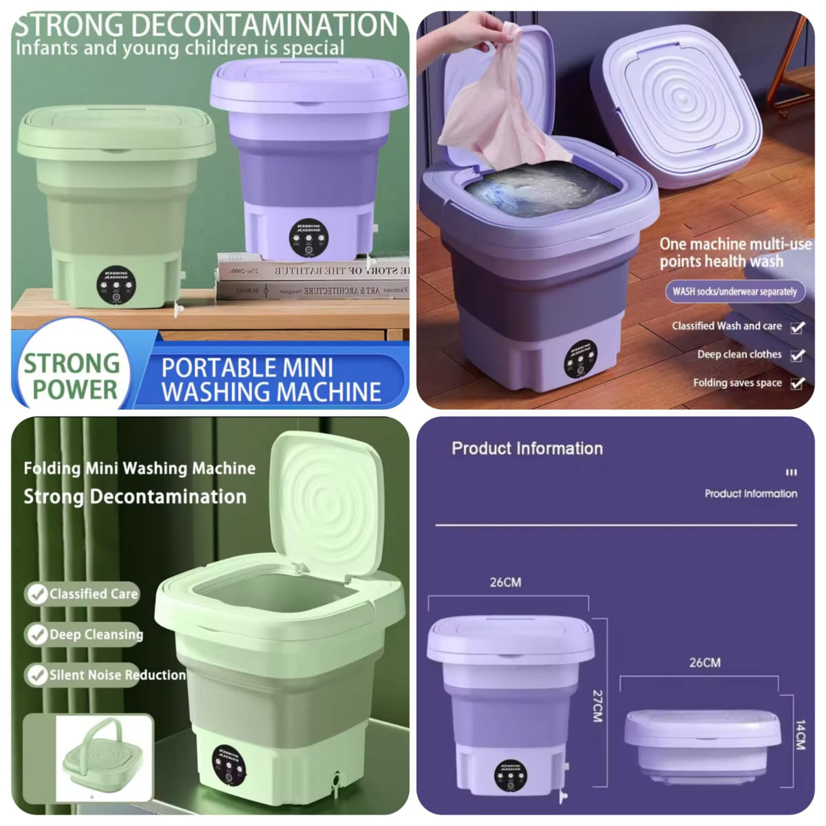 8L Protable Washing Machine