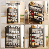 Multifunctional Dustproof Cabinet Storage Rack