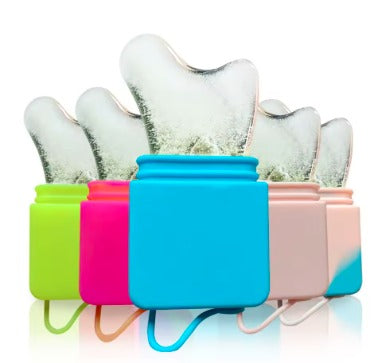 Portable Silicone Ice Face Roller Facial Massage Tool for Face & Eye Care