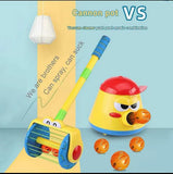 Montessori Creative Ball Cannon Pot & Push Vacuum Collector Educational Toy Set