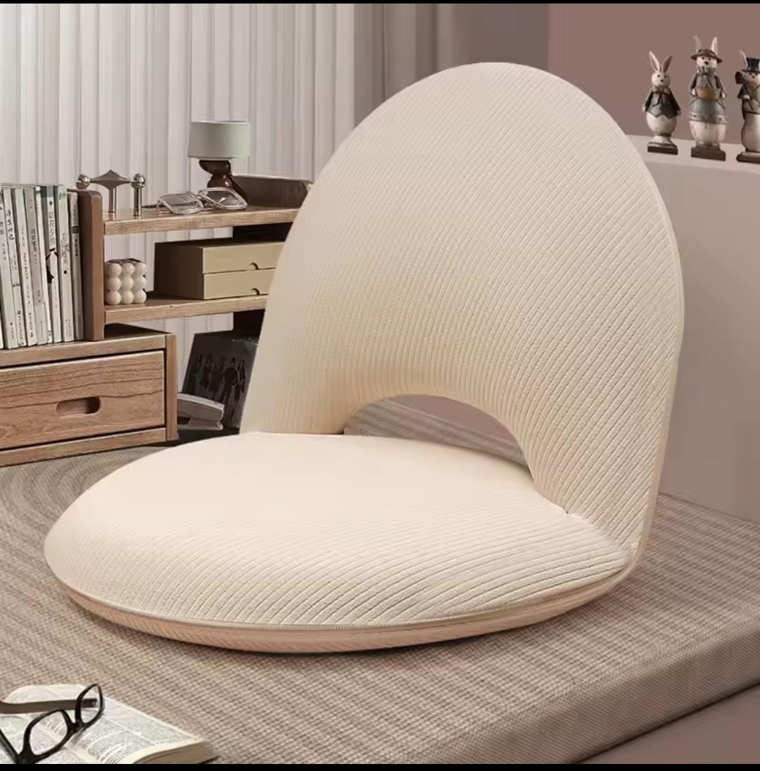 Adjustable Lazy Sofa Tatami Floor Chair Cushion – Portable Backrest Seat for Bedroom, Bay Window & Living Room