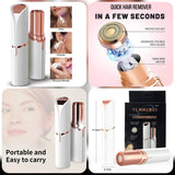 Rechargeable Flawless Upper Lips Hair Remover, Eyebrow Trimmer