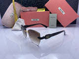 Miu Miu Rimless Luxury Women's Sunglasses C-2