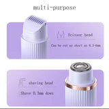 Lady Electric Shaver 2-in-1 Dual Head Hair Remover – Gentle & Rechargeable