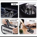 Mini Rechargeable Electric Shaver – Portable IPX7 Waterproof Trimmer with LED Power Display