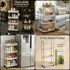 4 Tier Slim Trolley