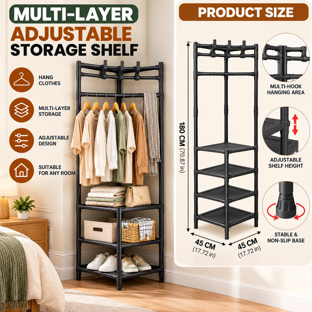 Adjustable Storage Shelf