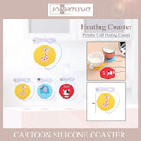 Cartoon Silicone Electric Insulation Coaster USB Warmer - EACH