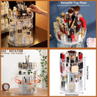360 Rotating Large Size Acrylic Diamond Shape Cosmetics/Jewelery