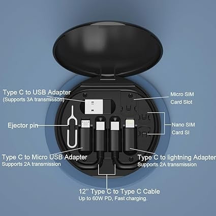 All Solutions in One / Data Cable Set 60w Fast Charging
