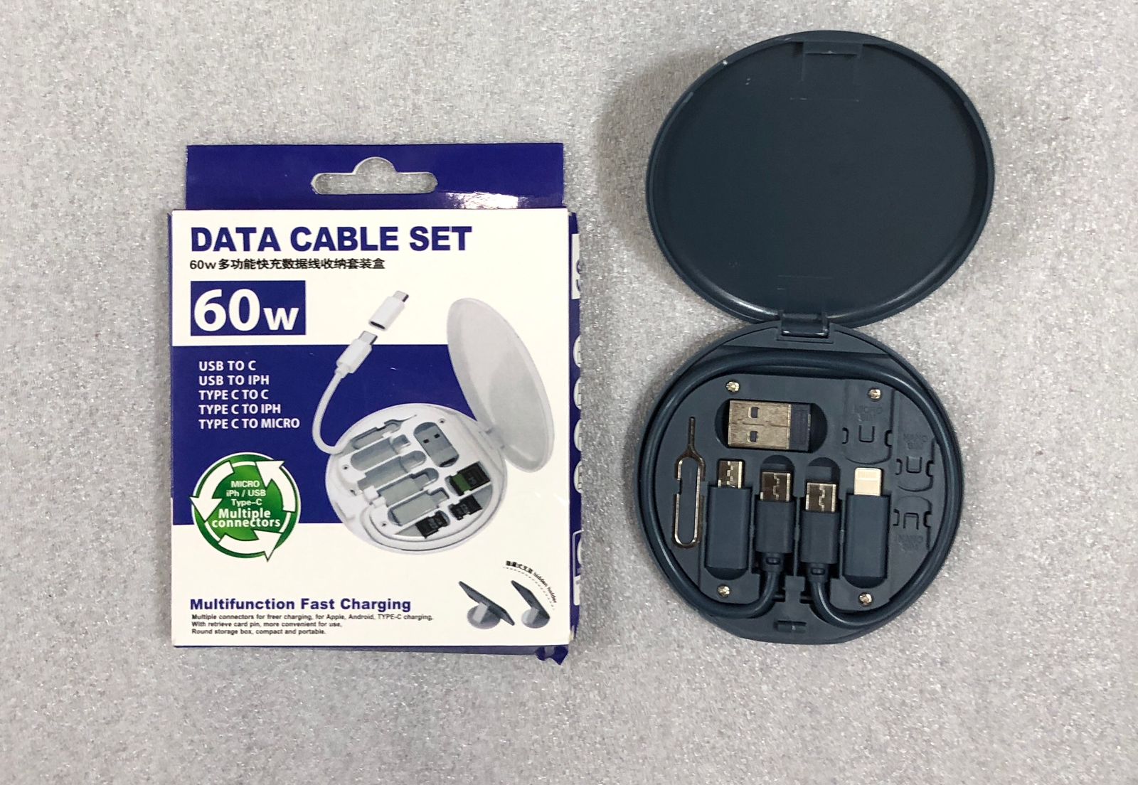All Solutions in One / Data Cable Set 60w Fast Charging