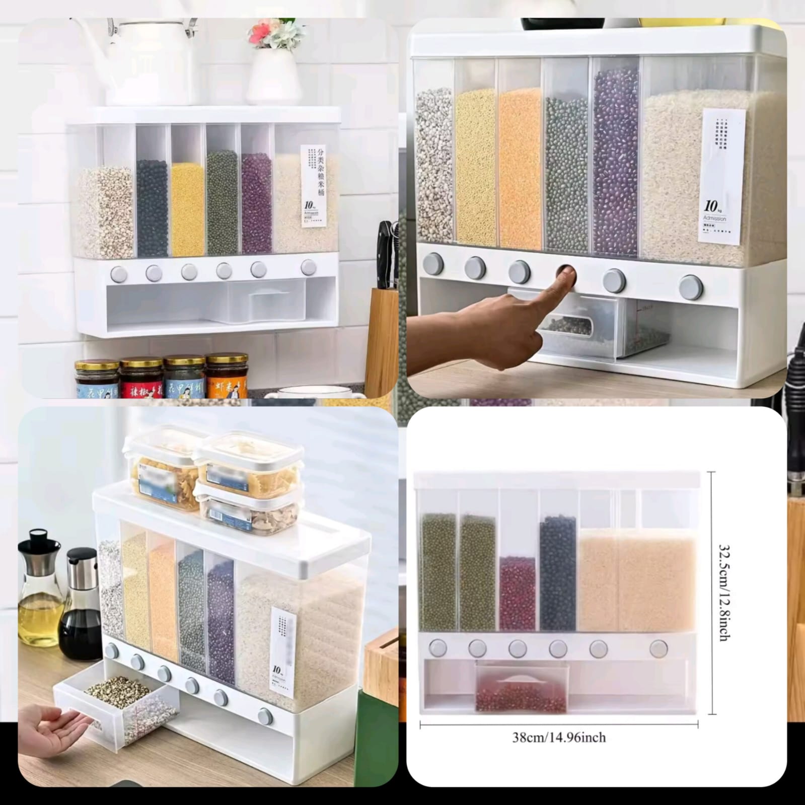 6in1 Cereal Dispenser