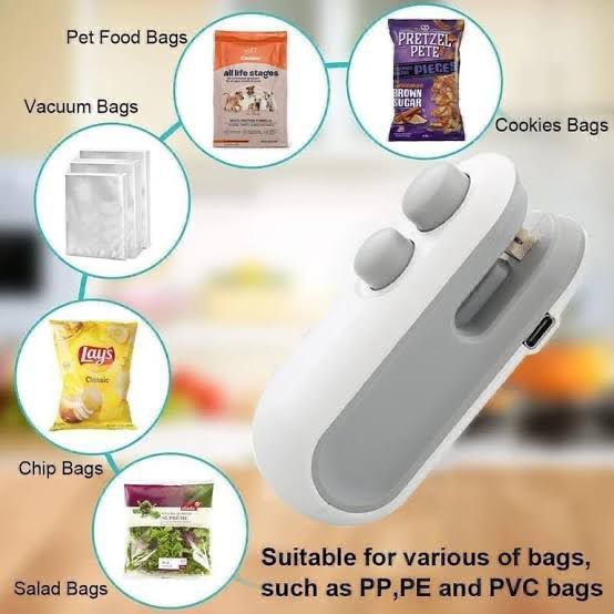 Mini Sealing Machine Handheld Plastic Bag Sealers