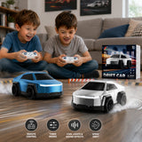 R/C CAR WITH SPRAY