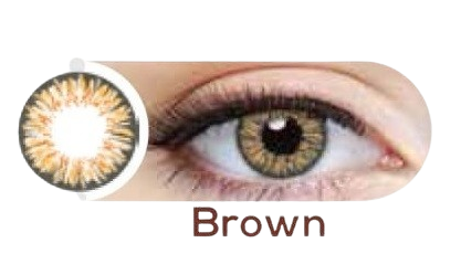 Optiano Daily Wear Plano Contact Lenses (Artificial) – Brown Colors Available