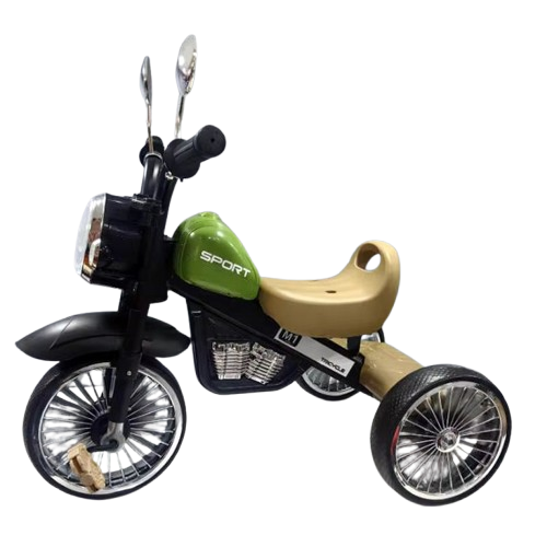 Kids Sport Style Tricycle with Comfortable Seat | Three Wheel Ride-On Bicycle for Children
