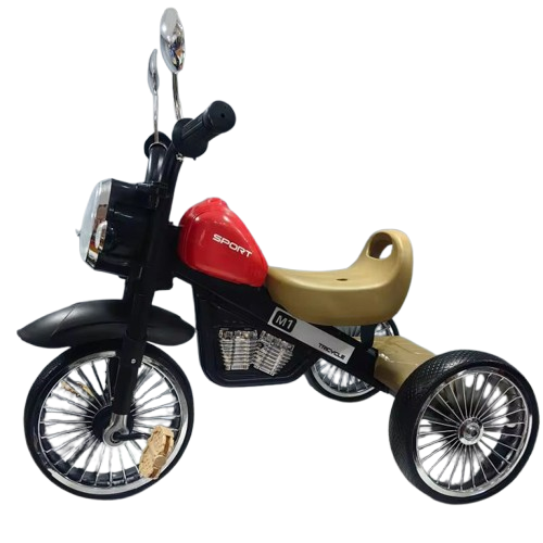 Kids Sport Style Tricycle with Comfortable Seat | Three Wheel Ride-On Bicycle for Children