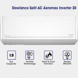 Dawlance Aeromax Inverter 30 1.5 Ton Split Air Conditioner – Heat and Cool (2026 Latest Model)