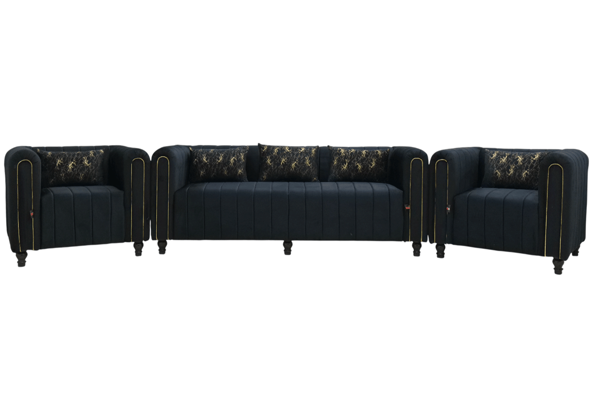 Afghani Sofa Set - 5 Seater (Available on Easy Installments)