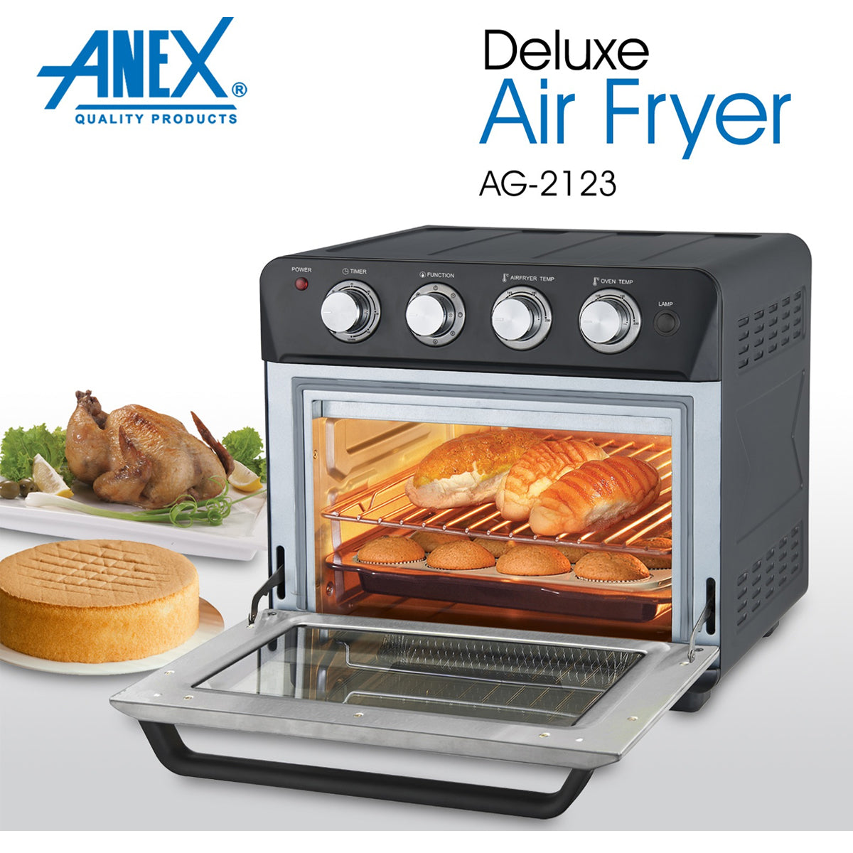 Anex AG-2123 Deluxe Air Fryer