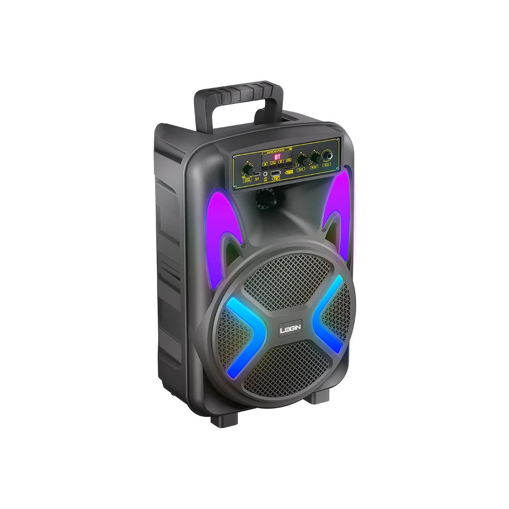 Login L-264 Ronaq | 8 inch Wireless Speaker 8” Woofer | 10W RMS | Up to 6 Hrs Playback