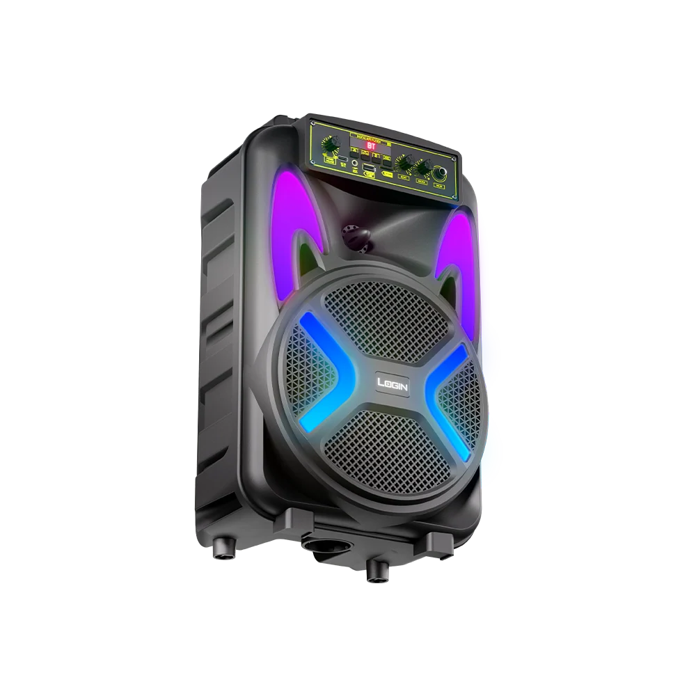 Login L-264 Ronaq | 8 inch Wireless Speaker 8” Woofer | 10W RMS | Up to 6 Hrs Playback