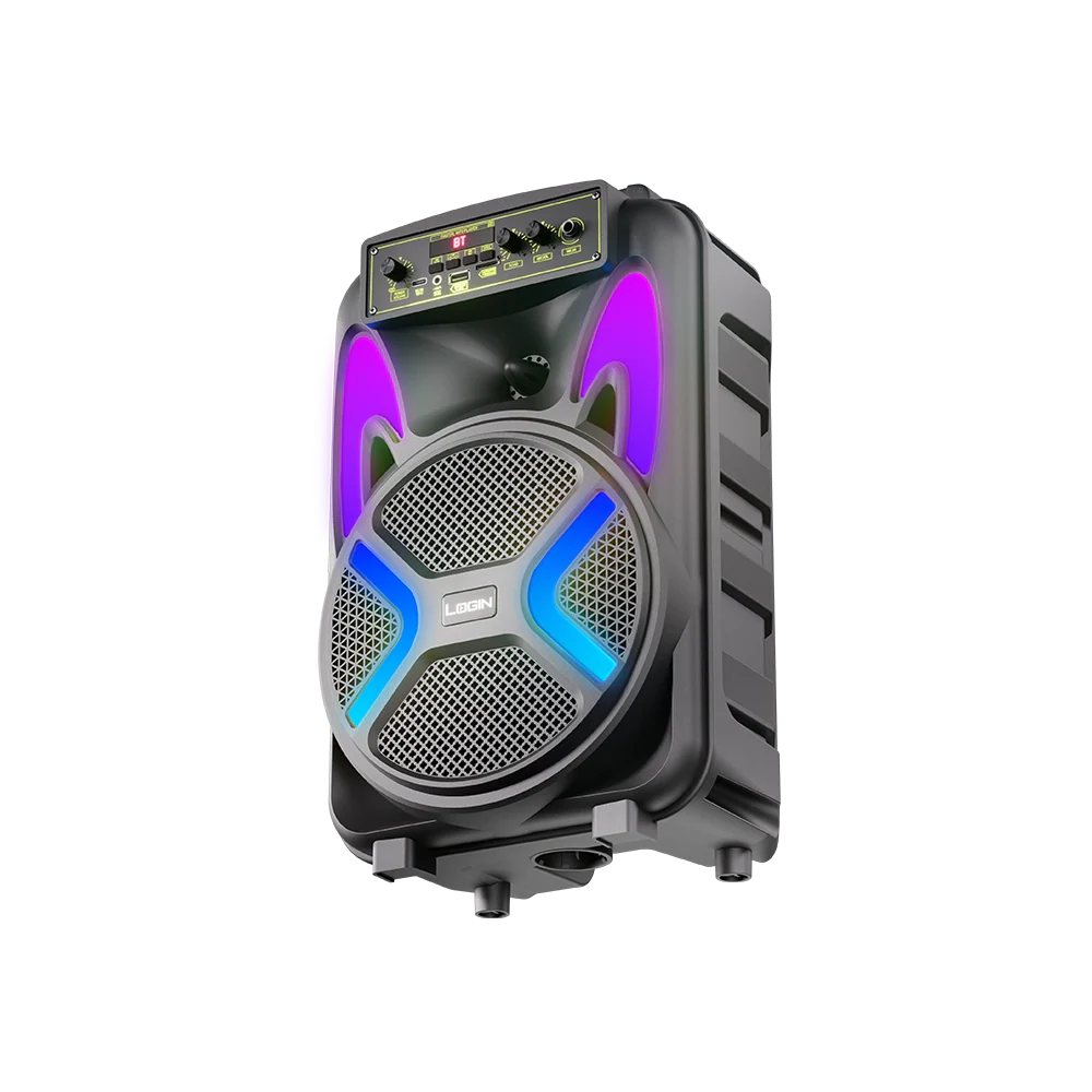 Login L-264 Ronaq | 8 inch Wireless Speaker 8” Woofer | 10W RMS | Up to 6 Hrs Playback