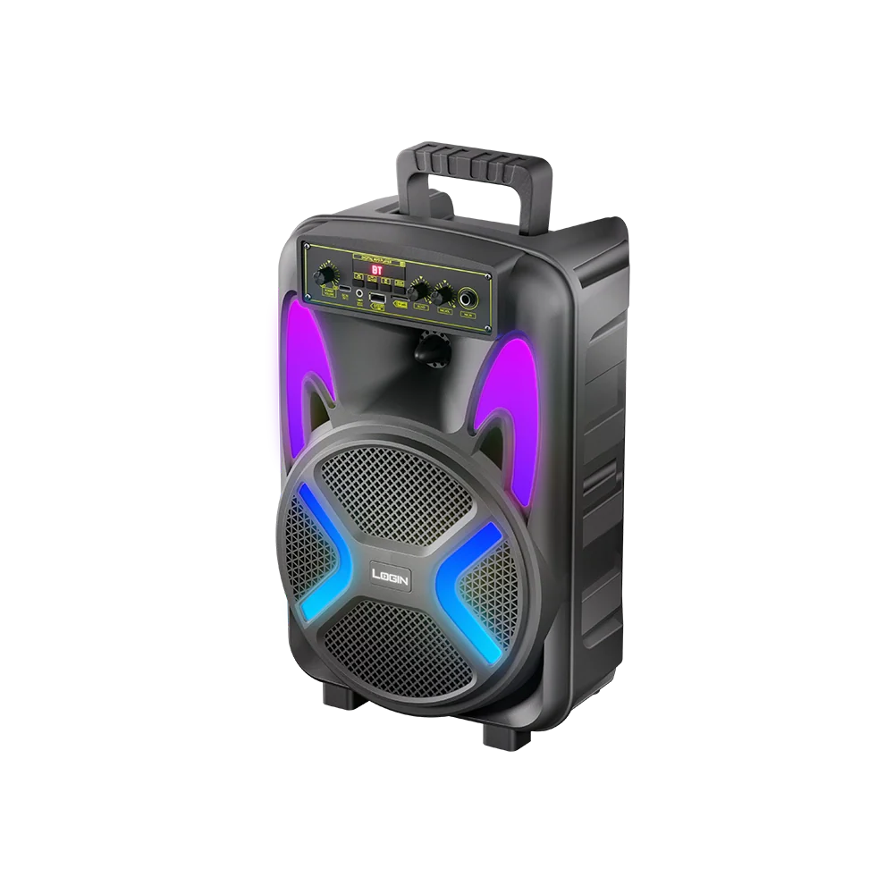 Login L-264 Ronaq | 8 inch Wireless Speaker 8” Woofer | 10W RMS | Up to 6 Hrs Playback