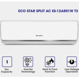 EcoStar ES-12AR01W-T3 1 Ton Split Air Conditioner